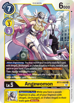 Floating card