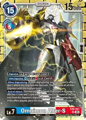 Floating card