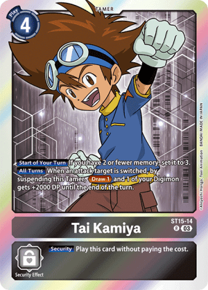 Floating card